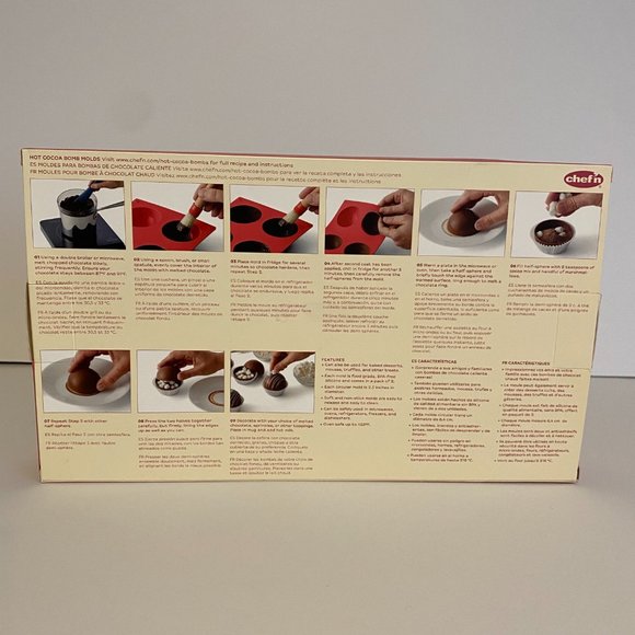 Hot Cocoa Bomb Mold - Sweet Spot by Chef'n - Never Used - Picture 3 of 3